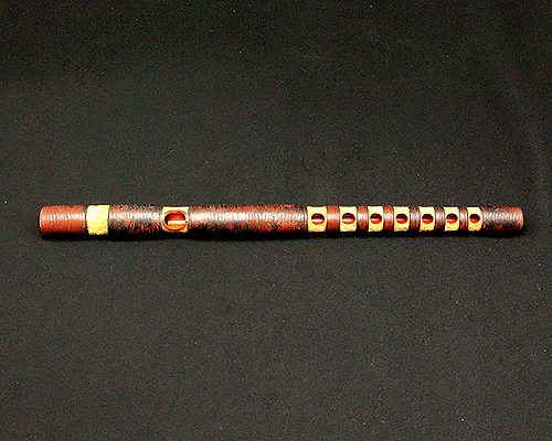 龍笛 煤竹製樺巻 四 | 高級神棚・神具の通販なら伊勢宮忠オンライン