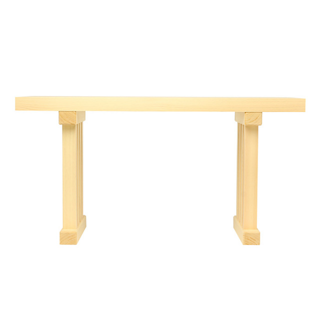 宮忠オリジナル 八足案 地桧製 幅540mm×奥行き270mm×高さ360mm