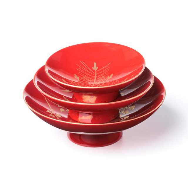 盃 三ツ重 松竹梅 木杯 φ3寸6分 | 高級神棚・神具の通販なら伊勢