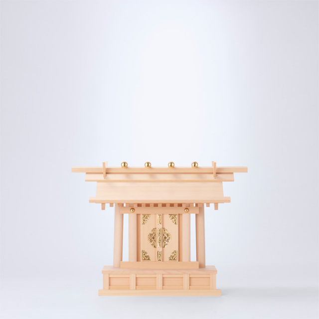 神棚 板葺一社宮 C型 中 低〈I-22'〉