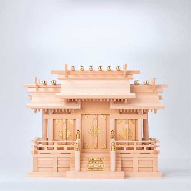 【新品・未開封】伊勢神宮　神棚　やしろ中 未開封】伊勢神宮 神棚 おやしろ 洋風 - メルカリ