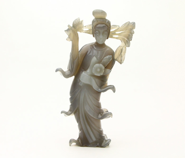 甲府彫刻 天女 （瑪瑙（めのう）） No.17 | 神棚・神具の製造販売通販