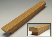 文鎮 笠木型 欅