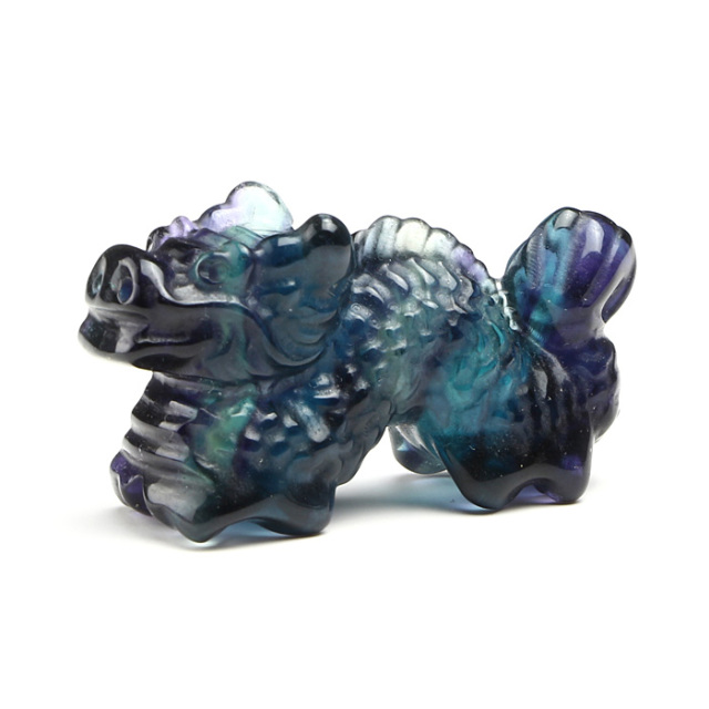 彫刻 龍 （フローライト） No.71 | 神棚・神具の製造販売通販なら伊勢宮忠