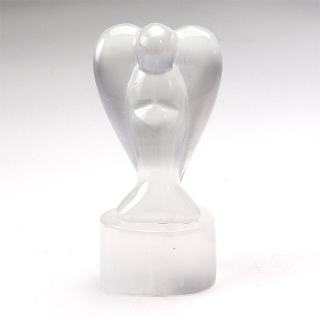 彫刻 エンジェル （セレナイト） （アソート） No.28 | 神棚・神具の