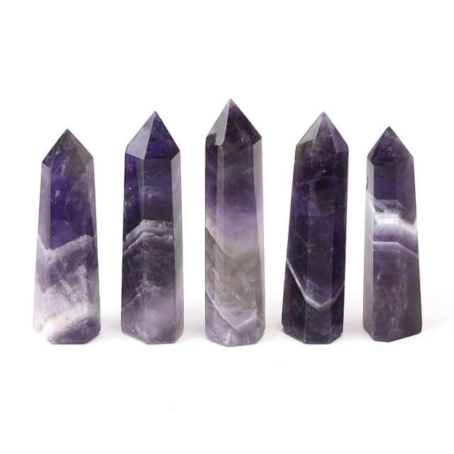 ケープアメジスト 結界水晶ポイント （南アフリカ産） No.268 | 高級