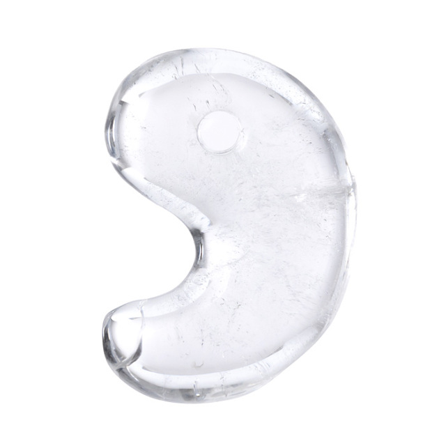 勾玉 白水晶 3A （乙女鉱山産） No.19 《ギャランティーカード付