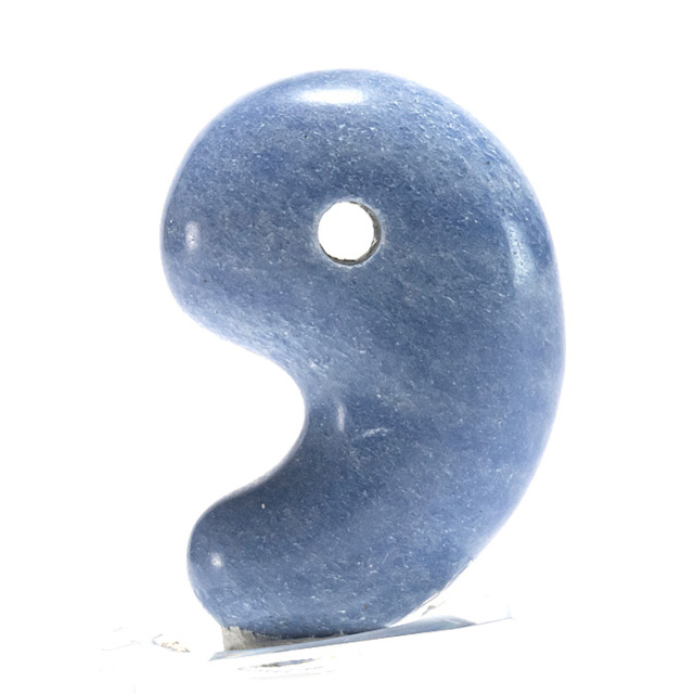 勾玉 デュモルチェライト AAA （ブラジル産） No.1 | 高級神棚・神具の