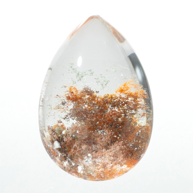 ルース ガーデン水晶 （ブラジル産） 高品質 ドロップ型 No.4