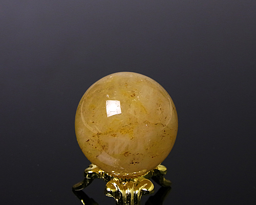 丸玉 アゾゼオヒマラヤゴールドアゼツライト φ25 No.1 《説明書付