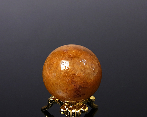 丸玉 アゾゼオヒマラヤレッドゴールドアゼツライト φ25 No.1 《説明