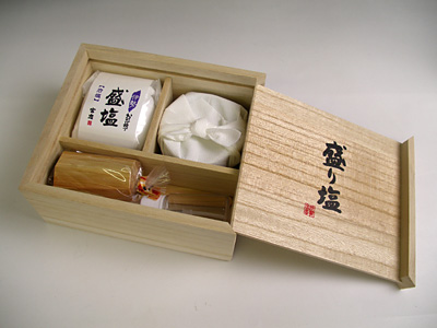 携帯用盛り塩セット（固め器　円錐）