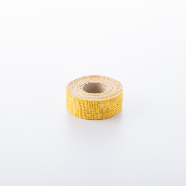 手織り 麻のテープ ひよこ15mm×2m 【ネコポス発送可】