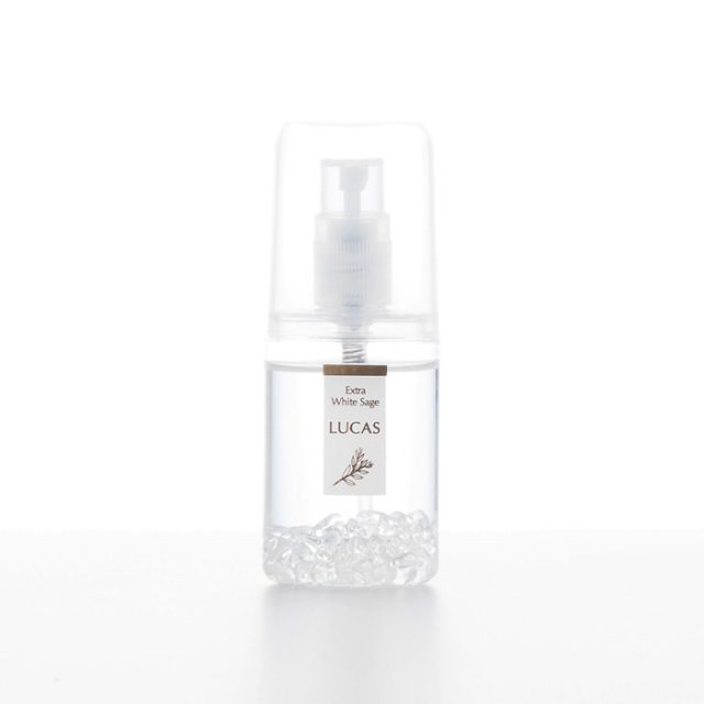 LUCAS ホワイトセージ 浄化スプレー ポケットルカス クリスタル 20ml