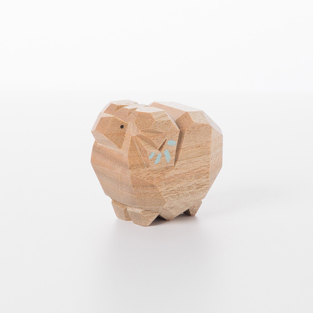 伊勢一刀彫 干支 未 紙箱入り | 高級神棚・神具の通販なら伊勢宮忠