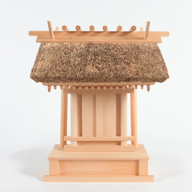 【アウトレット】 神棚 茅葺一社宮 神路型〈K-14〉 No.3