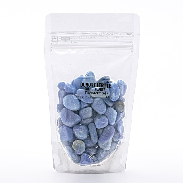 デュモルチェライト さざれ （ブラジル産） （200g入り） No.1