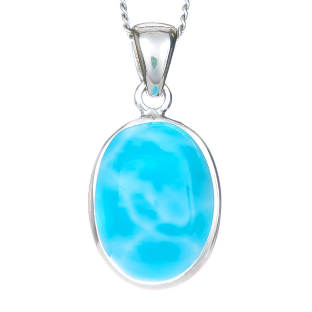 ペンダントトップ ラリマー （ドミニカ共和国産） No.21