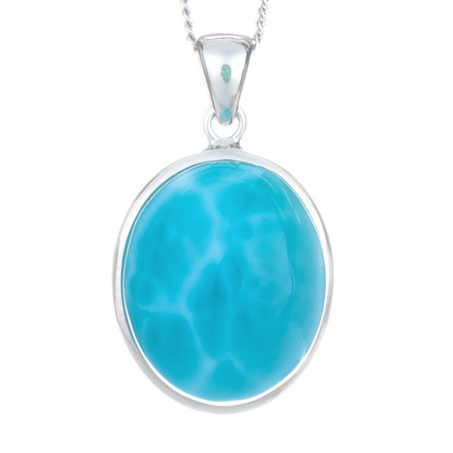 ペンダントトップ ラリマー （ドミニカ共和国産） No.23