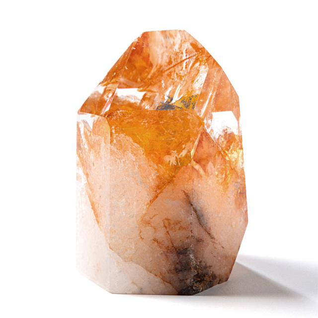 水晶ポイント オーロラクォーツ （ブラジル ミナスジェライス州産） No.444