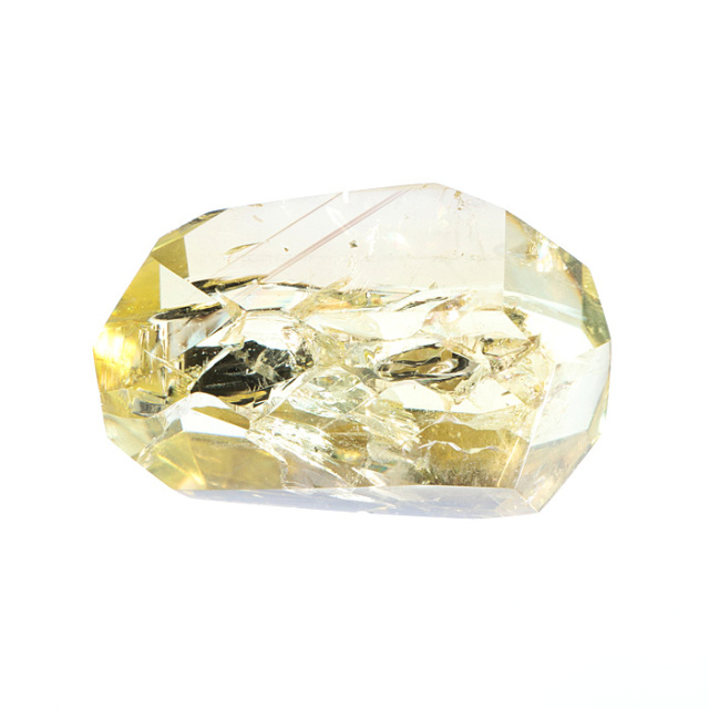 高品質シトリン巻貝No.1373 シトリン フリーカット ポリッシュ