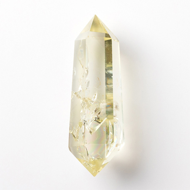 レインボーシトリン フリーカット ポリッシュ No.25