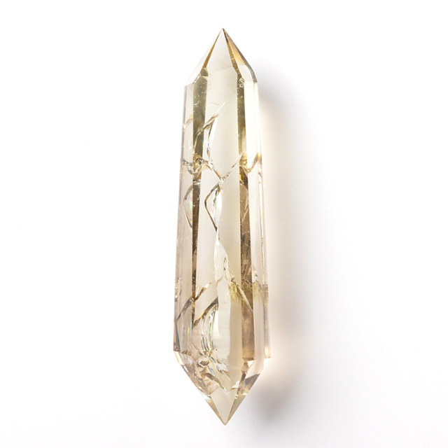 レインボーシトリン フリーカット ポリッシュ No.27