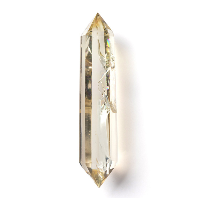 レインボーシトリン フリーカット ポリッシュ No.28