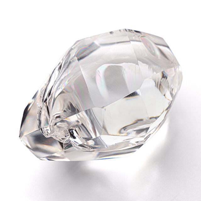 レインボー水晶 （アイリスクォーツ） フリーカット ポリッシュ （磨き石） No.13