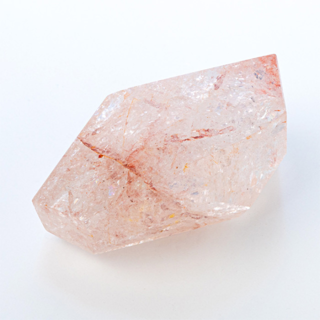 水晶 ピンククォーツ フリーカット ポリッシュ （磨き石） No.2