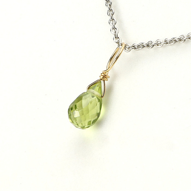 Jewel Drops ペリドット K18 No.3