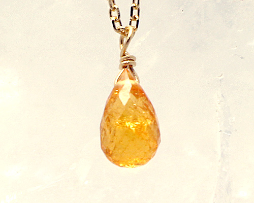 Jewel Drops スペサタイト K18 No.7