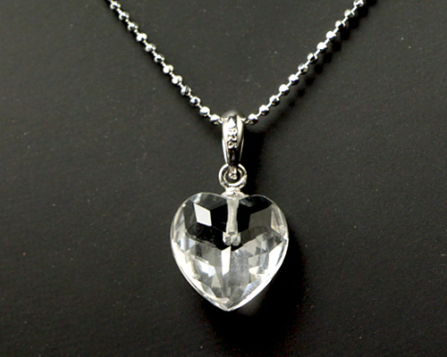ペンダントトップ 水晶 ハートカット sv No.15 | 高級神棚・神具の通販