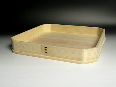 折敷 吉野桧 9寸 | 高級神棚・神具の通販なら伊勢宮忠オンラインストア