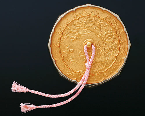 V364 中国 白銅 花弦文鏡 古鏡 白銅鏡 直径9㎝ J V364 中国 白銅 花弦文鏡 古鏡 白銅鏡 直径9㎝ J - メルカリ