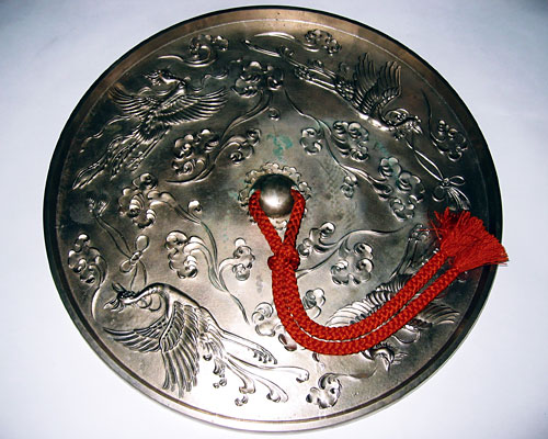 青銅鏡（鳳凰文様入） | 高級神棚・神具の通販なら伊勢宮忠