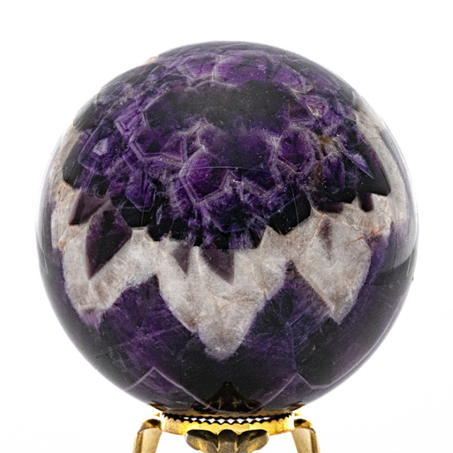 丸玉 ケープアメジスト フラワー （南アフリカ産） 64mm No.83