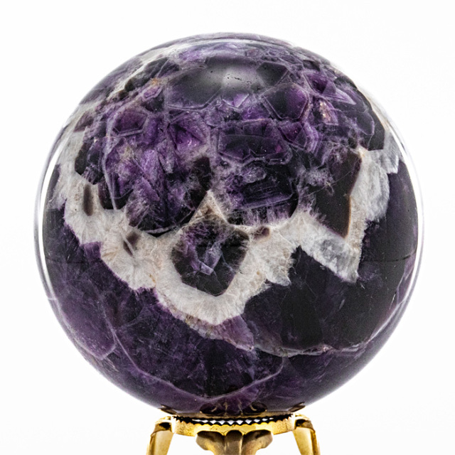 丸玉 ケープアメジスト フラワー （南アフリカ産） 70mm No.86