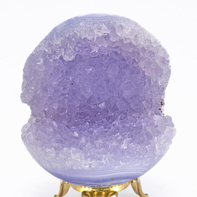 丸玉 ブルーレースアゲート ジオード （南アフリカ産） No.1 | 神棚