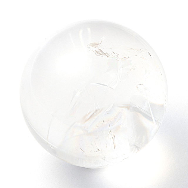 丸玉 ナチュラルレインボー水晶 （アイリスクォーツ） （ブラジル産