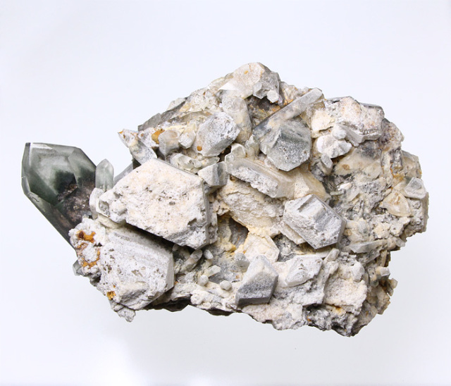 水晶クラスター （ブラジル産） グリーンガーデンファントム No.321