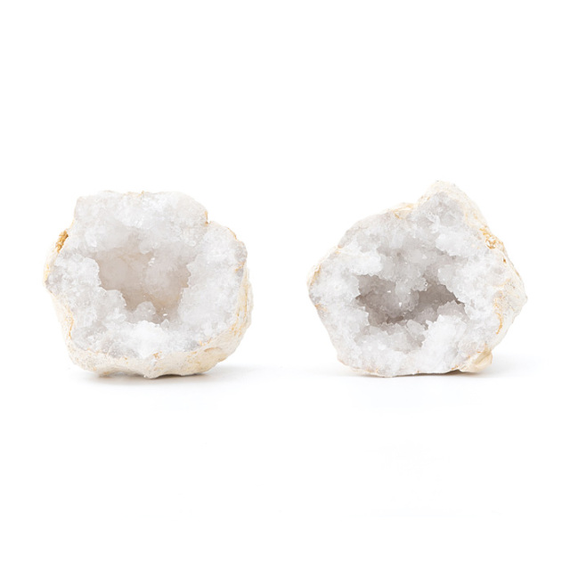 水晶 ジオード（晶洞） ペア （モロッコ産） No.105 | 神棚・神具の