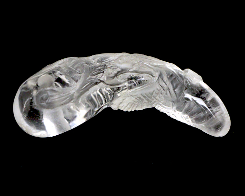 勾玉 水晶（龍彫り） No.2 | 神棚・神具の製造販売通販なら伊勢宮忠