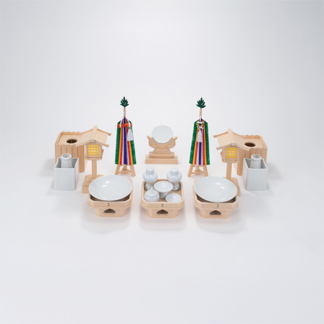神具セット】神具セット（A-2用） | 神棚・神具の製造販売通販なら伊勢宮忠