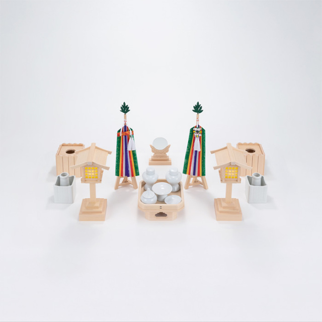 神具セット】神具フルセット（中） | 神棚・神具の製造販売通販なら