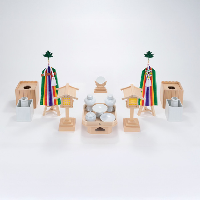 神具セット】神具フルセット（K-1用） | 神棚・神具の製造販売通販なら