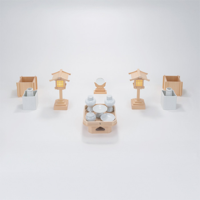 【神具セット】神具ハーフセット（K-1用）