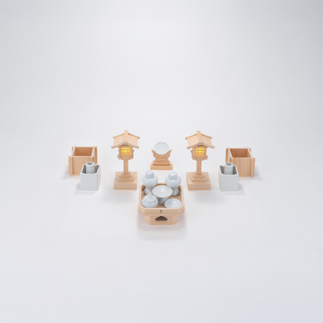 【神具セット】神具ハーフセット（小）