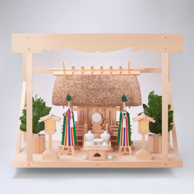 K-8+神棚板（特大）+雲板（特大）+神具フルセット