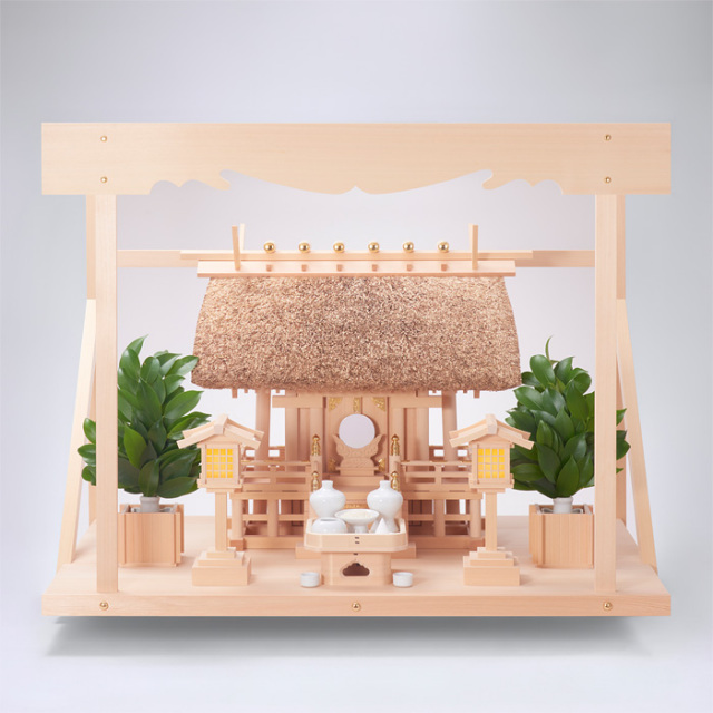 K-8+神棚板（特大）+雲板（特大）+神具ハーフセット
